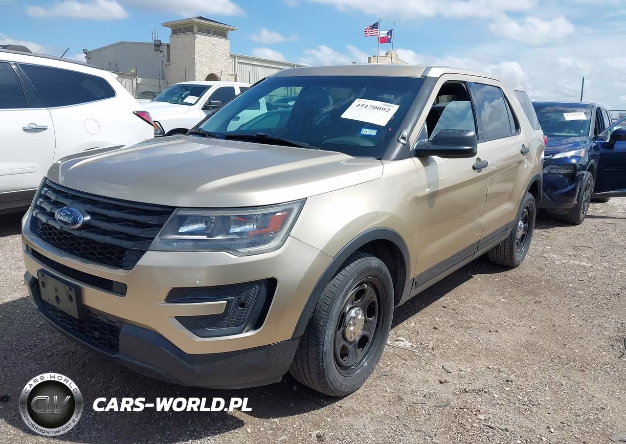 2017 Ford Utility Police Interceptor VIN:1FM5K8AR0HGD57978 - 2