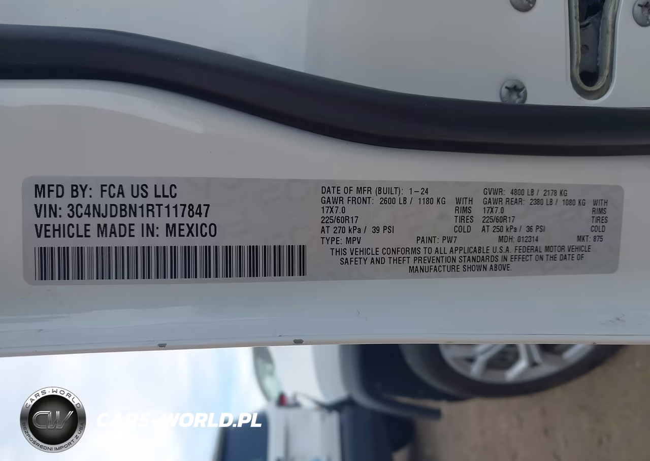 2024 Jeep Compass Latitude 4X4 VIN:3C4NJDBN1RT117847 - 9