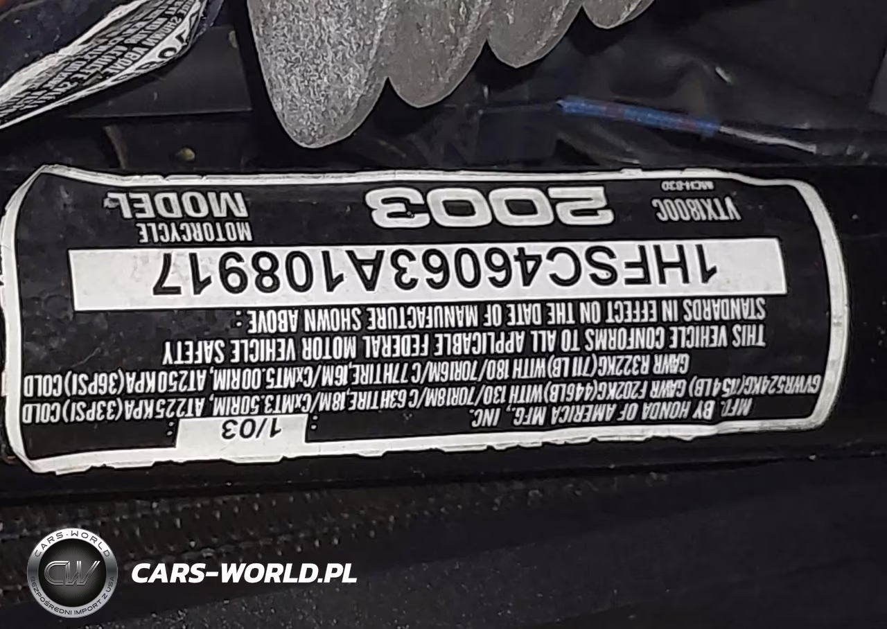 2003 Honda Vtx1800 C VIN:1HFSC46063A108917 - 10