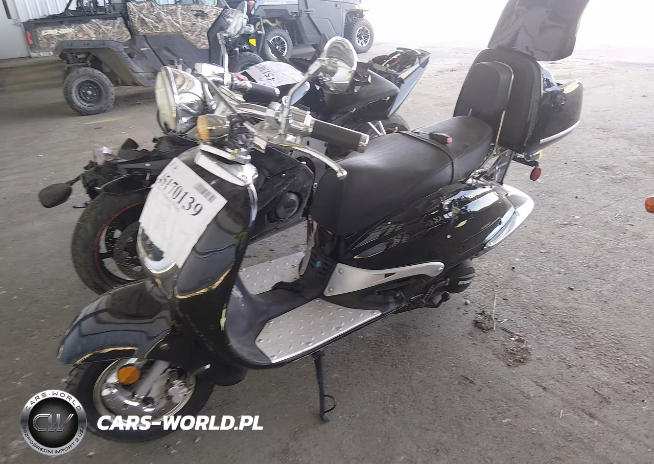 2009 Znen Scooter VIN:L5YTCKPAX91115753 - 2
