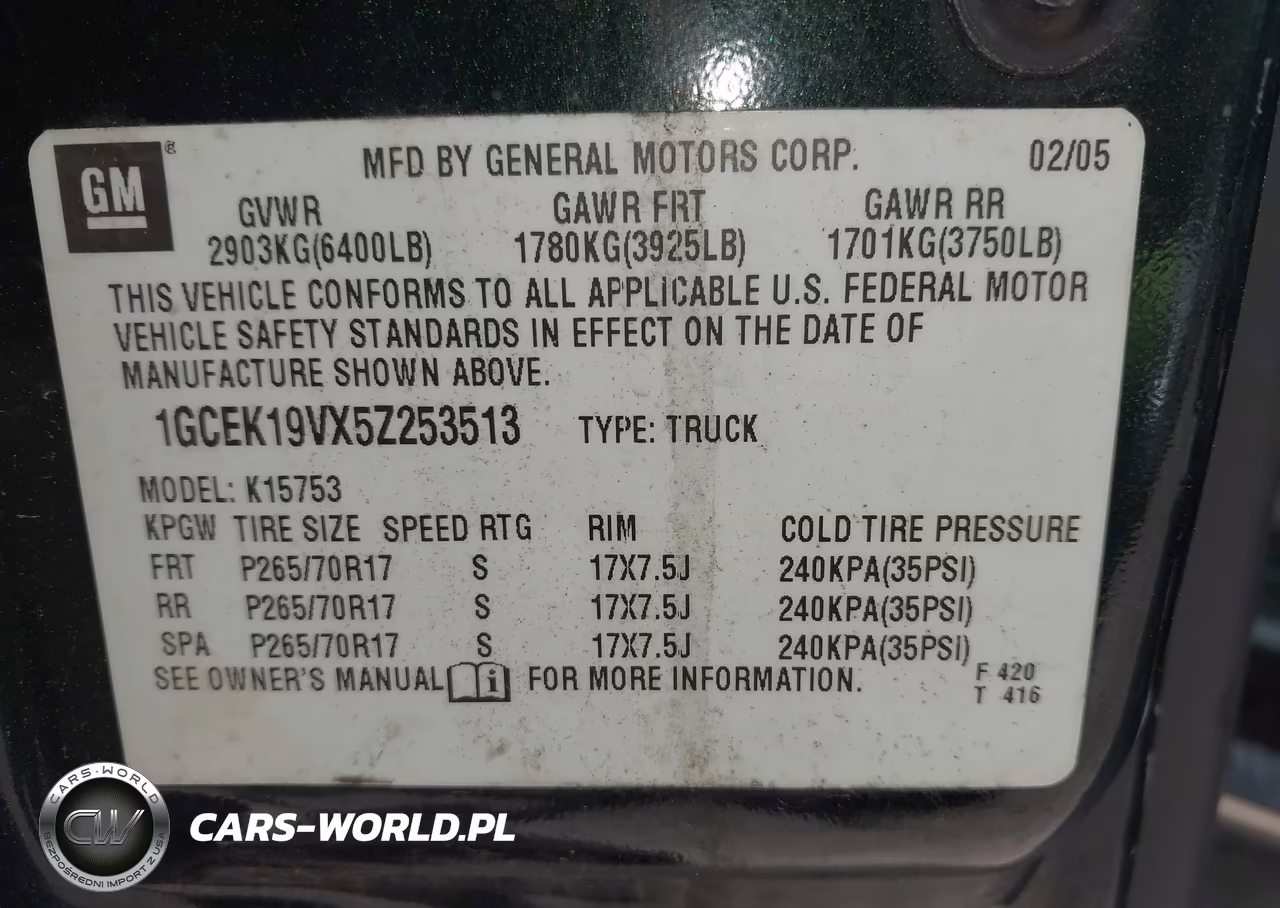 2005 Chevrolet Silverado 1500 Ls VIN:1GCEK19VX5Z253513 - 9