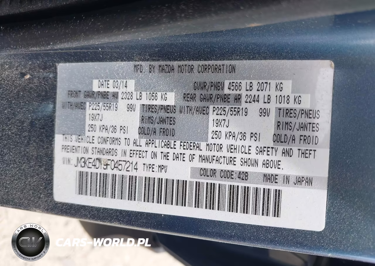 2015 Mazda Cx-5 Grand Touring VIN:JM3KE4DY9F0457214 - 9