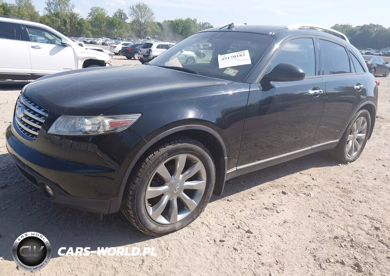 2004 Infiniti Fx35 VIN:JNRAS08W54X203387 - 2