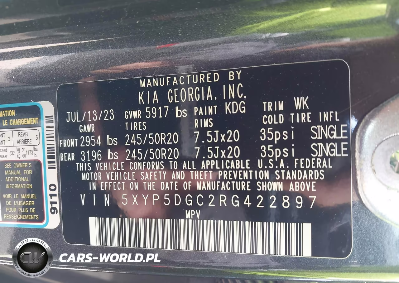 2024 Kia Telluride Sx Prestige VIN:5XYP5DGC2RG422897 - 9