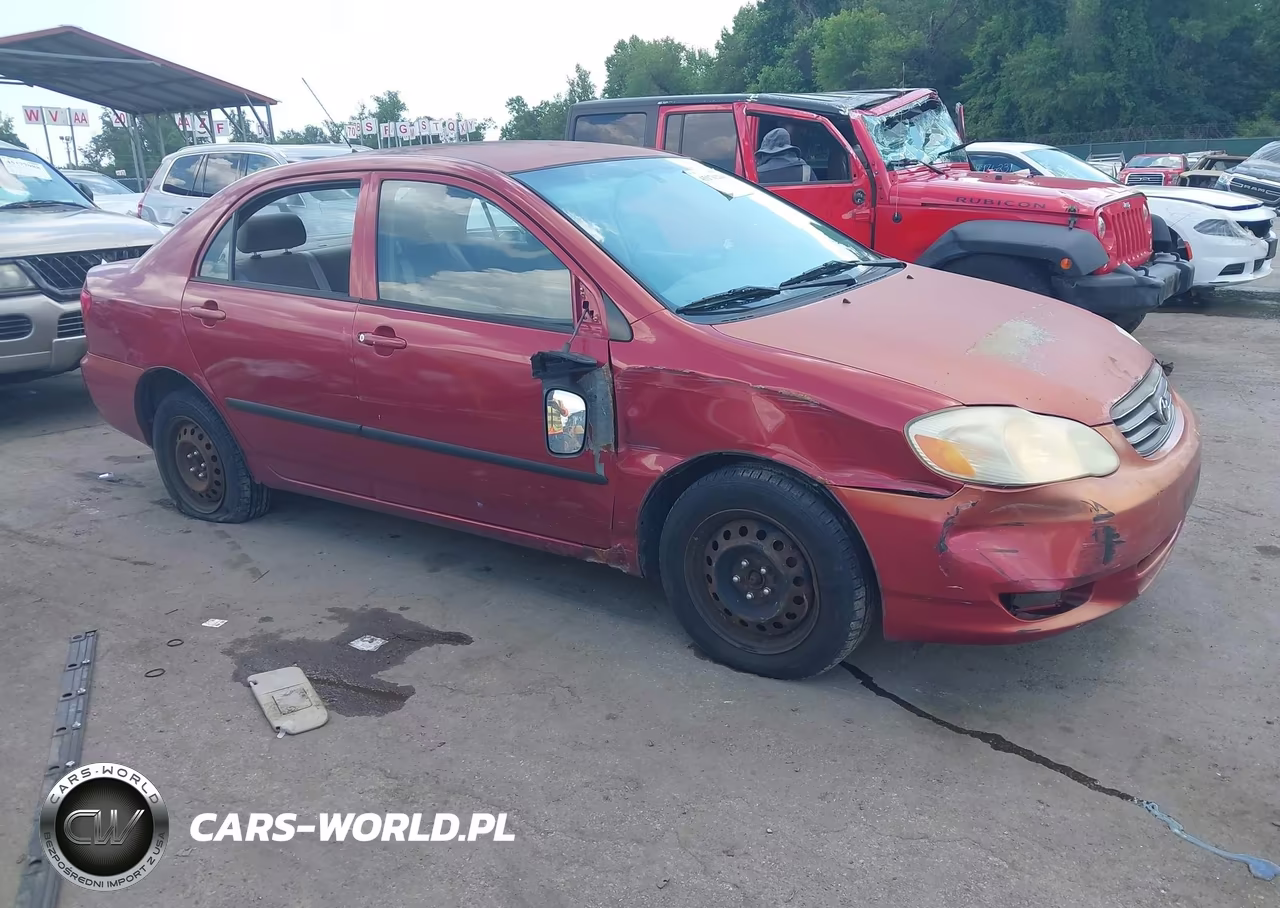 2003 Toyota Corolla Ce VIN:2T1BR32E63C093626 - 6