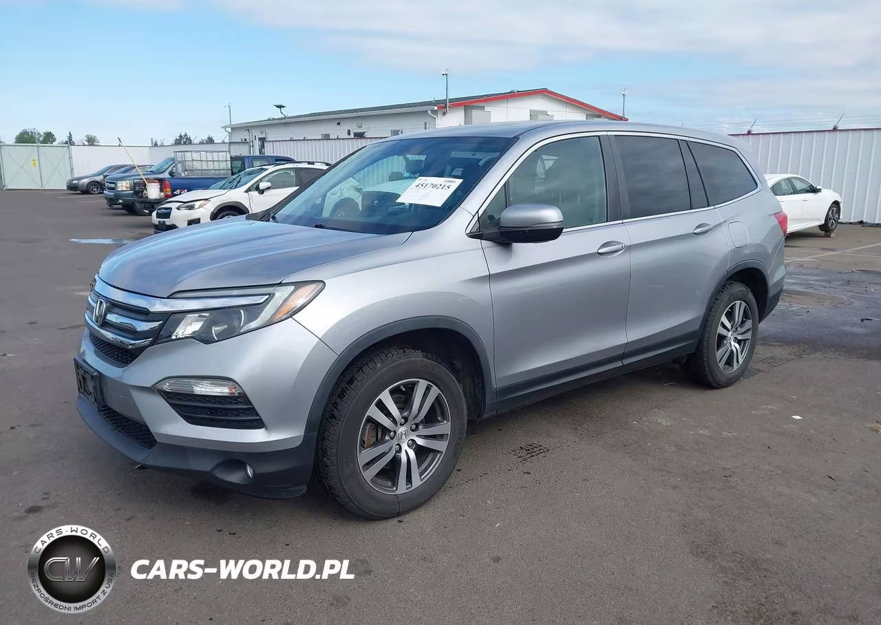 2017 Honda Pilot Ex-L VIN:5FNYF6H58HB050761 - 2