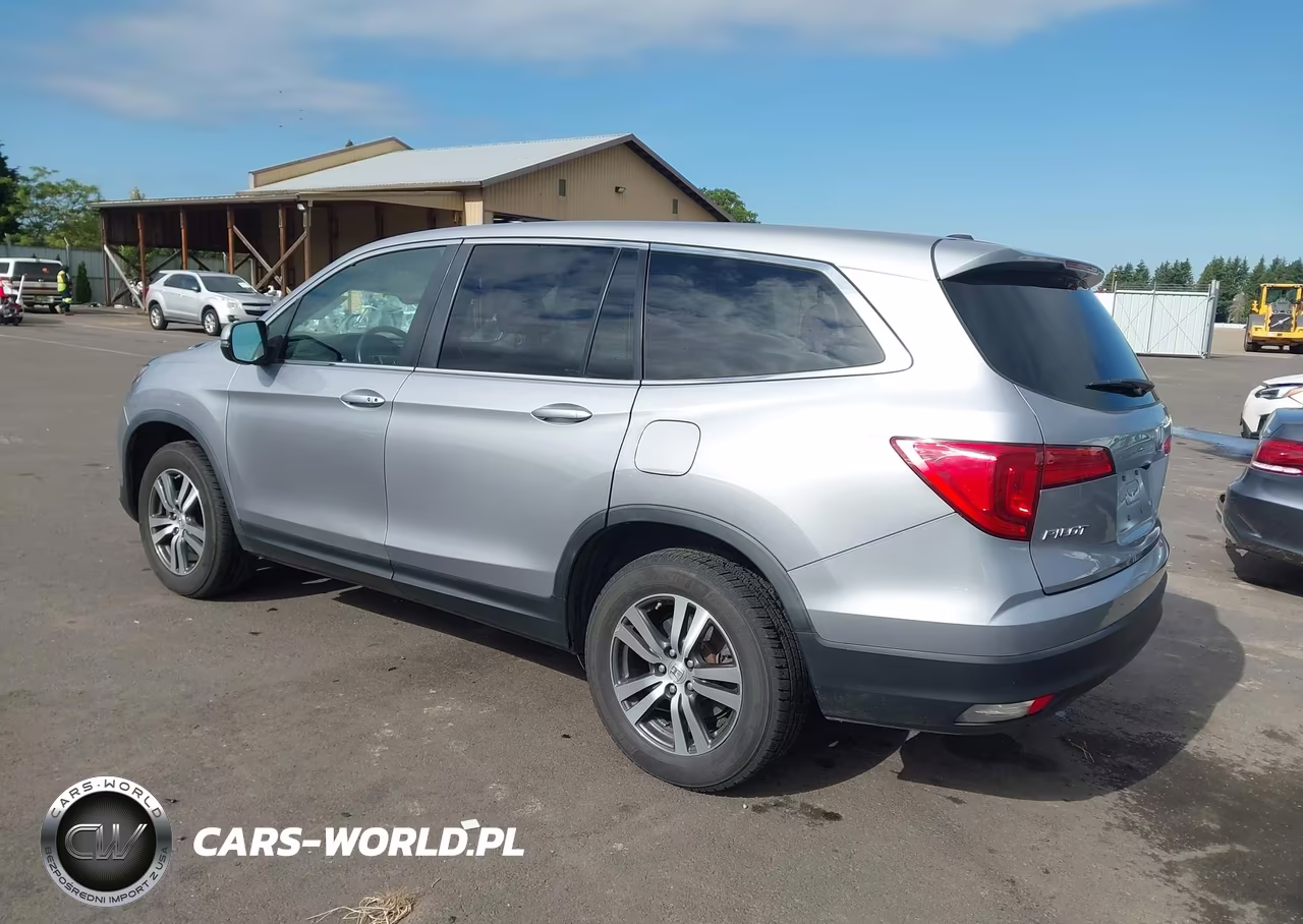 2017 Honda Pilot Ex-L VIN:5FNYF6H58HB050761 - 3