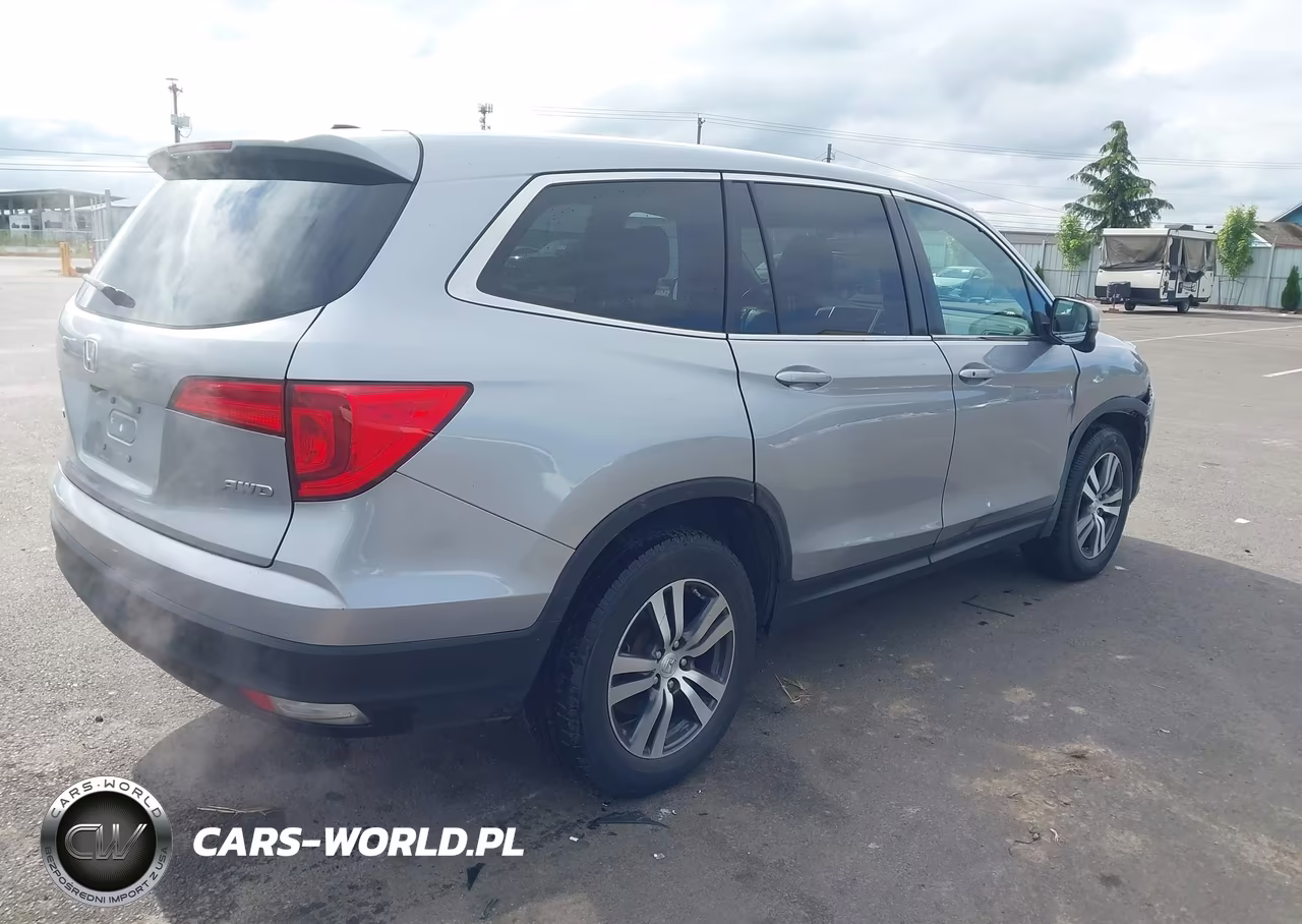2017 Honda Pilot Ex-L VIN:5FNYF6H58HB050761 - 4