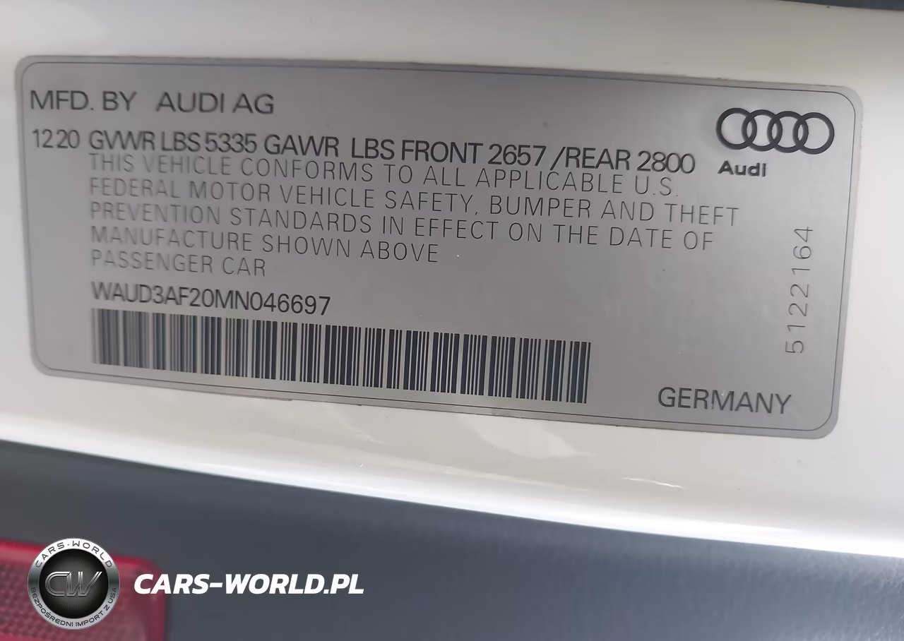 2021 Audi A6 Sport Premium 45 Tfsi Quattro S Tronic VIN:WAUD3AF20MN046697 - 9