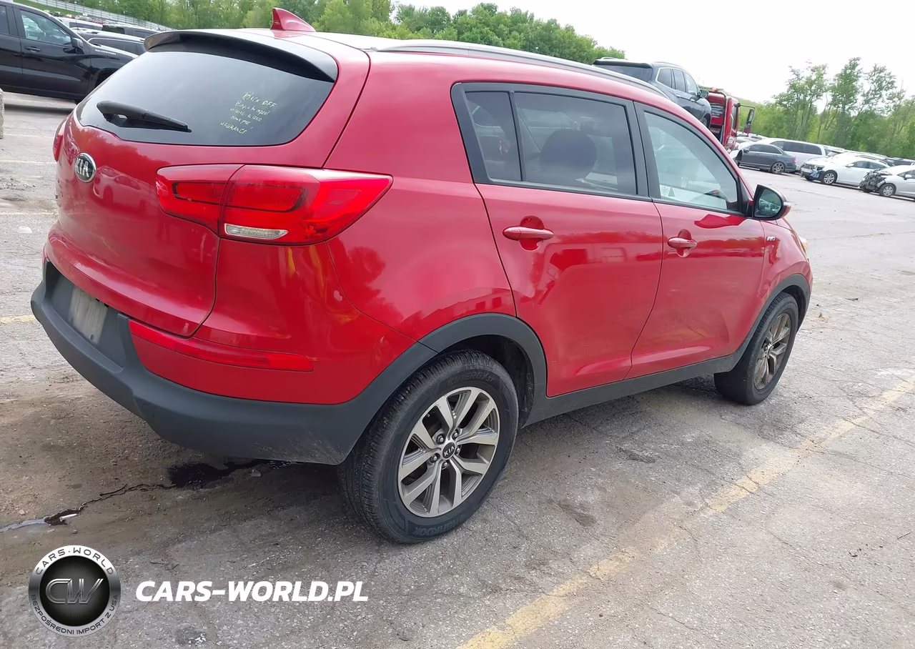 2015 Kia Sportage Lx VIN:KNDPBCAC5F7763571 - 4