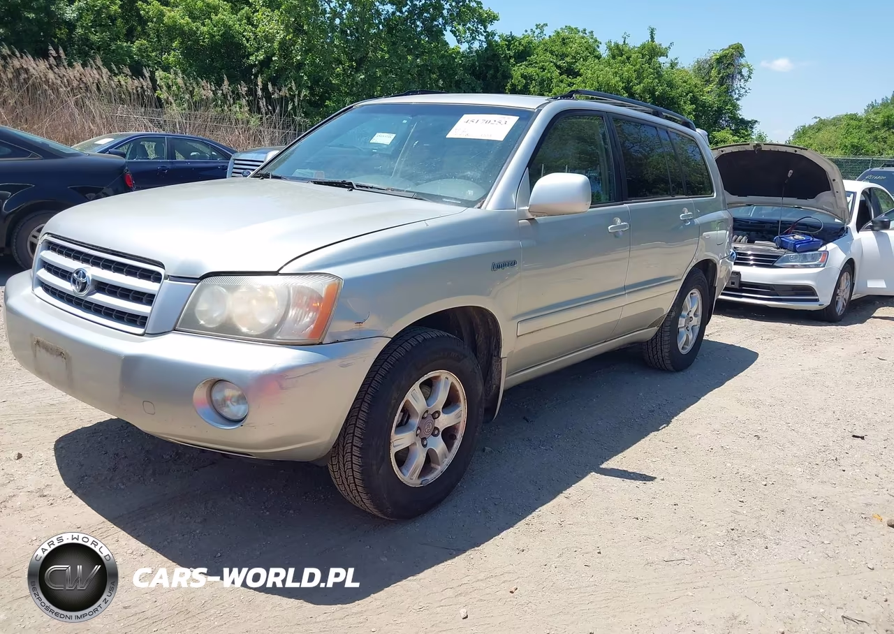 2002 Toyota Highlander Limited V6 VIN:JTEGF21AX20030184 - 2