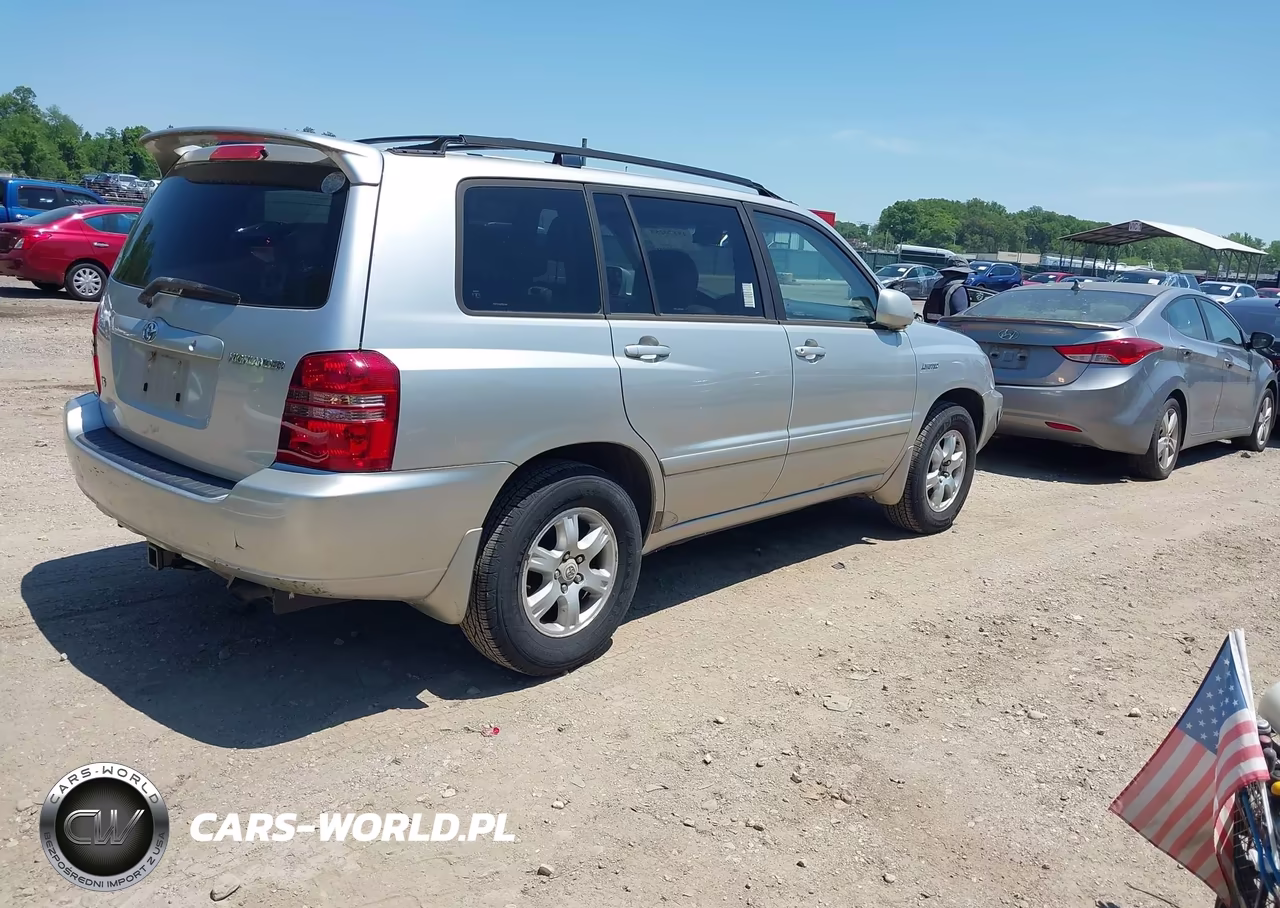 2002 Toyota Highlander Limited V6 VIN:JTEGF21AX20030184 - 4