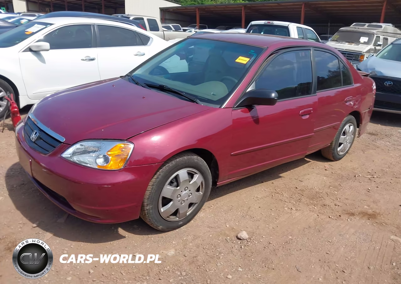 2003 Honda Civic Lx VIN:1HGES16573L014751 - 2