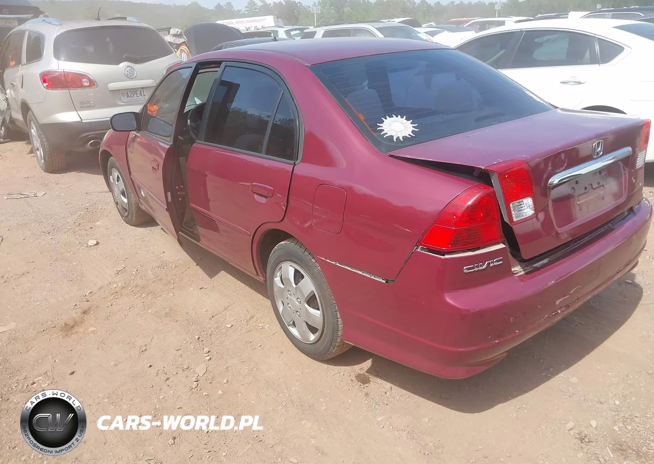 2003 Honda Civic Lx VIN:1HGES16573L014751 - 3
