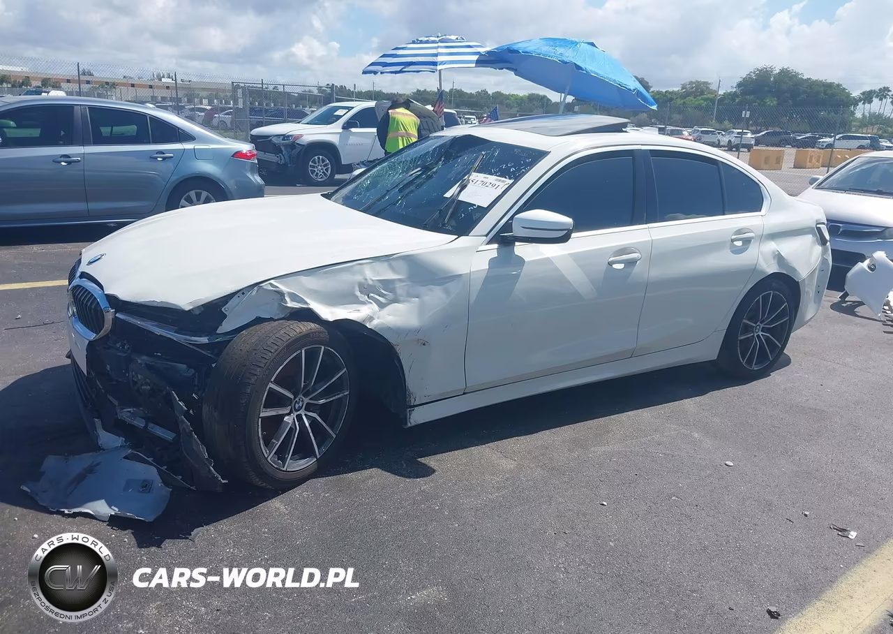 2021 BMW 330I xDrive VIN:3MW5R7J05M8B52125 - 2