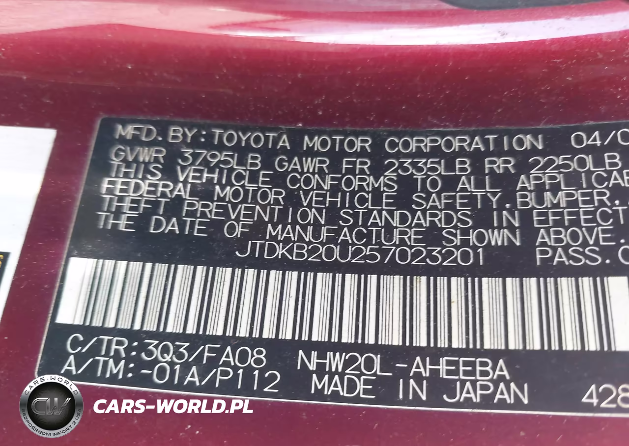 2005 Toyota Prius VIN:JTDKB20U257023201 - 9