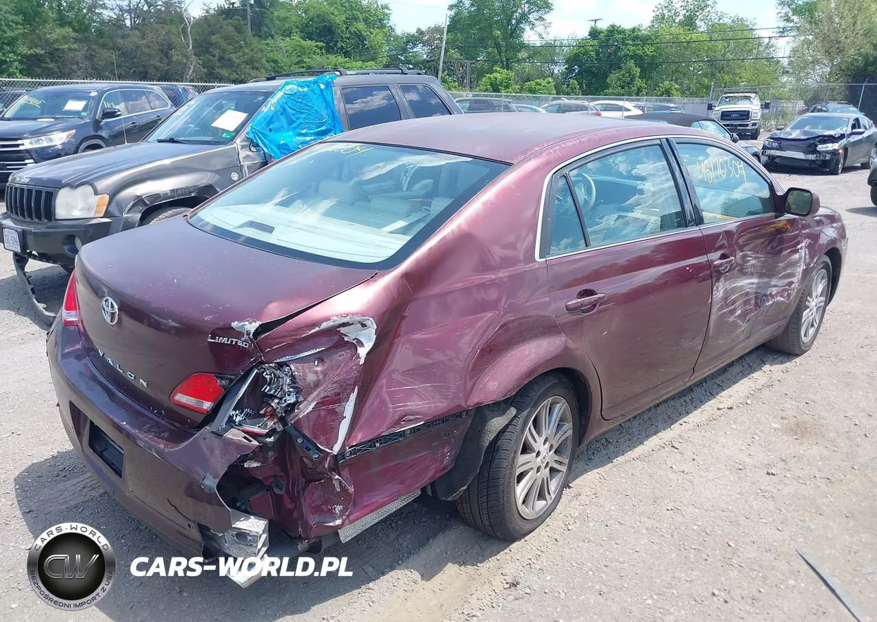 2005 Toyota Avalon Limited VIN:4T1BK36B95U052882 - 4