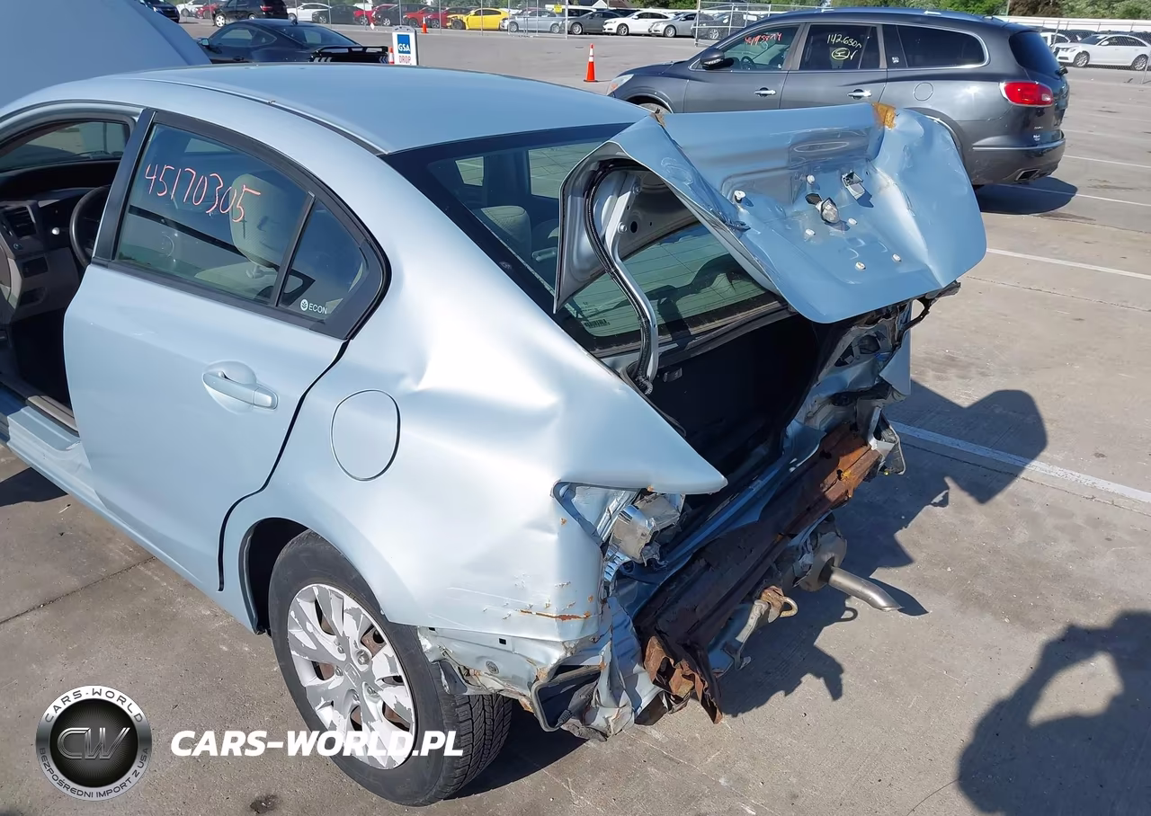 2012 Honda Civic Lx VIN:19XFB2F5XCE003194 - 6