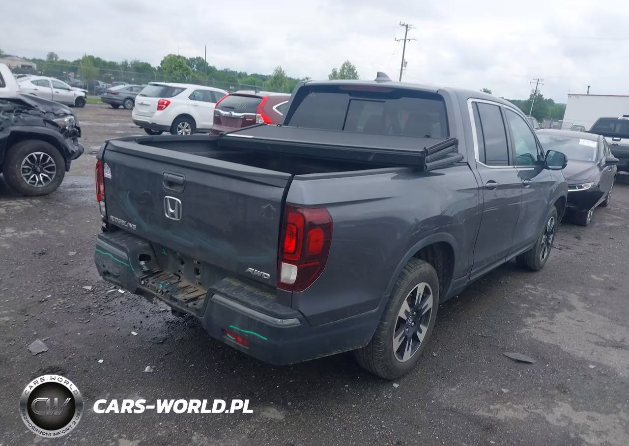 2020 Honda Ridgeline Awd Rtl VIN:5FPYK3F50LB019839 - 4