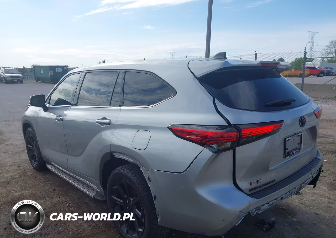 2022 Toyota Highlander L VIN:5TDCZRAH4NS559888 - 3