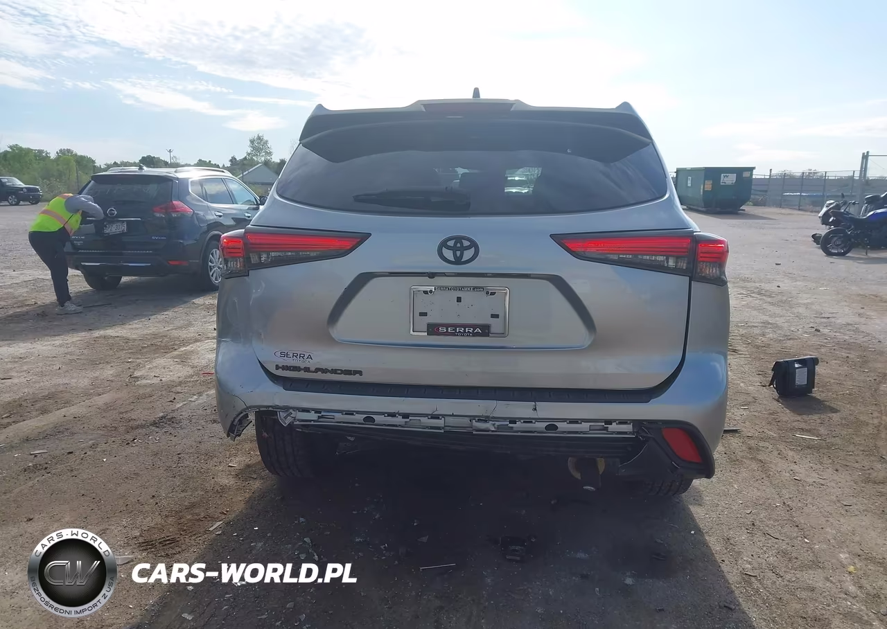 2022 Toyota Highlander L VIN:5TDCZRAH4NS559888 - 6