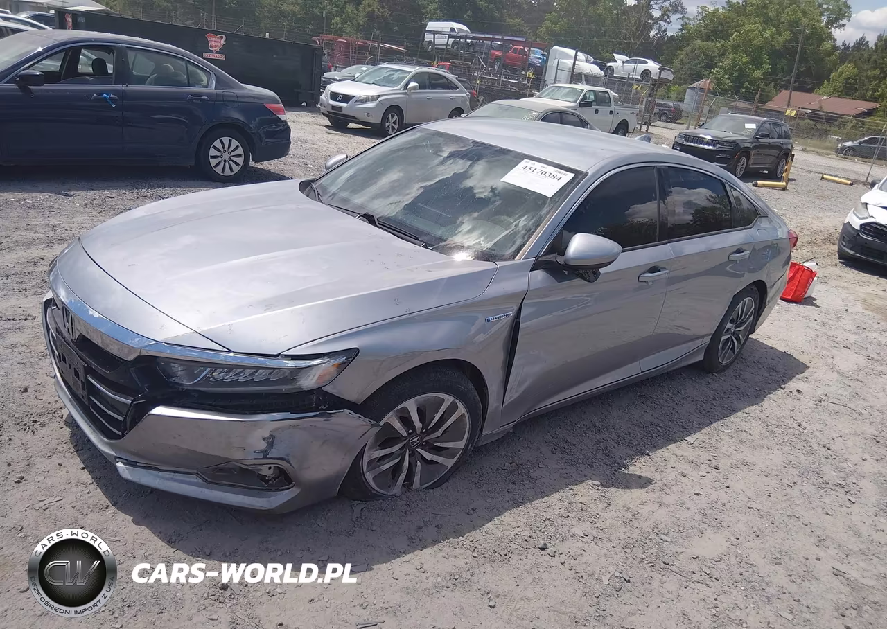 2021 Honda Accord Hybrid VIN:1HGCV3F14MA018079 - 2