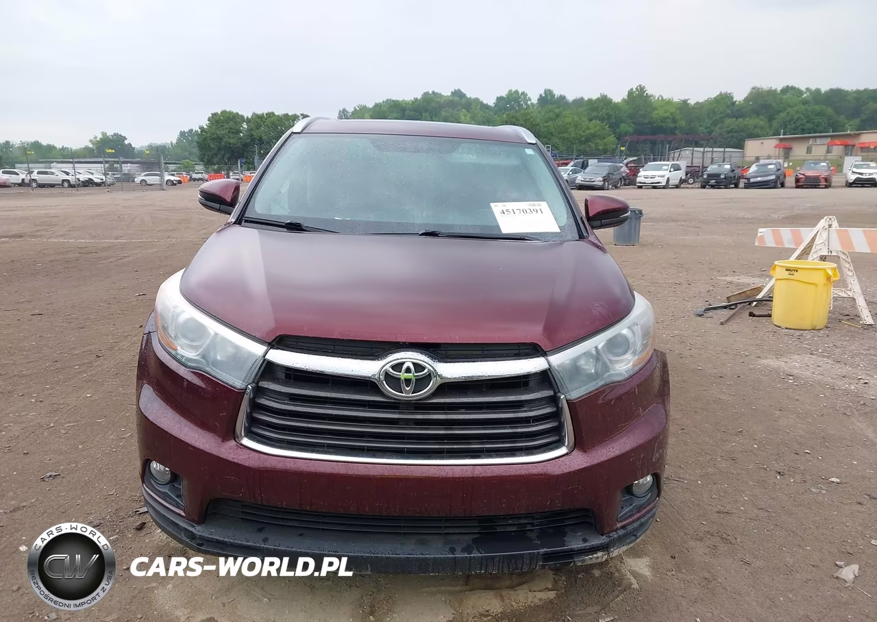 2015 Toyota Highlander Xle V6 VIN:5TDKKRFH8FS078682 - 12