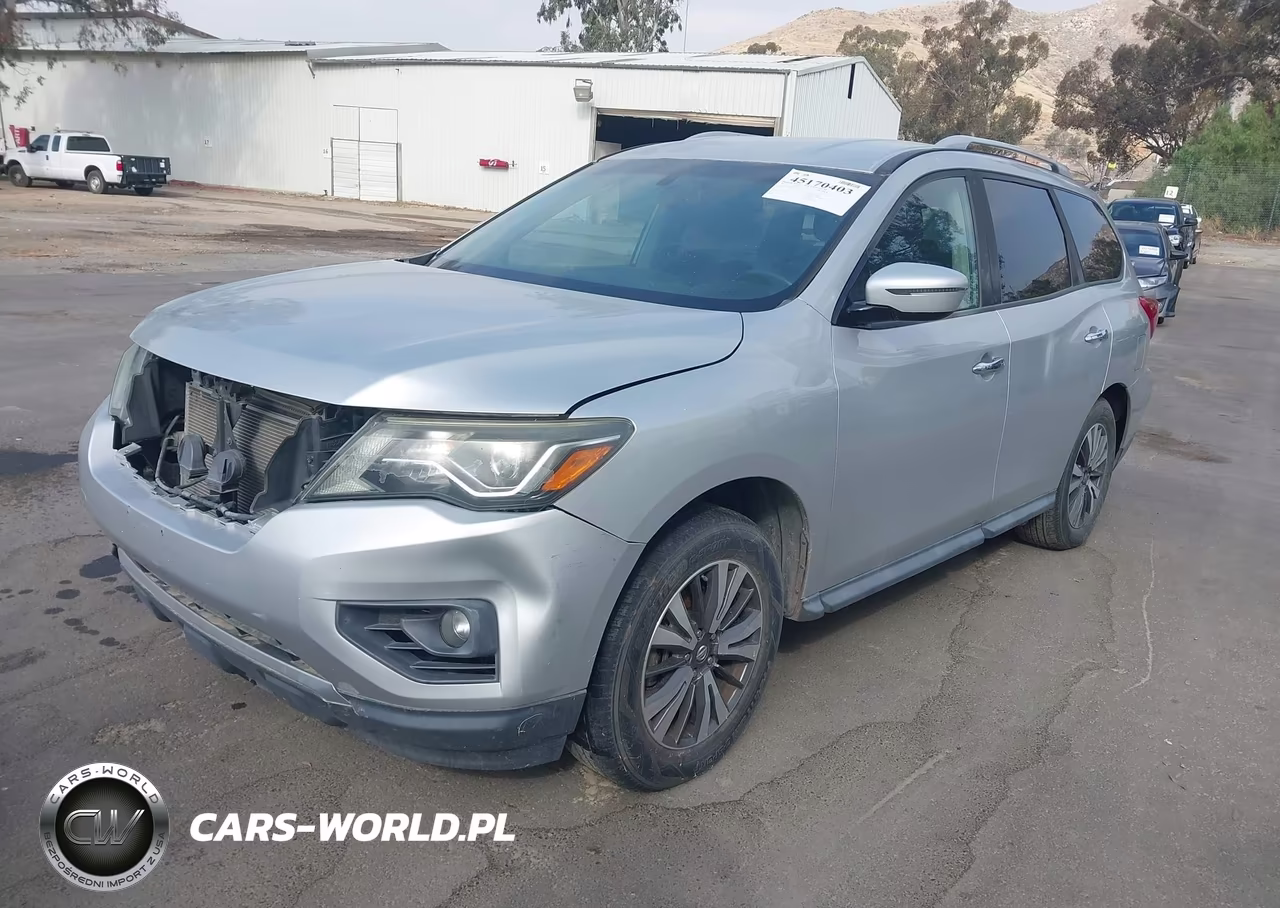 2017 Nissan Pathfinder Sv VIN:5N1DR2MN1HC649823 - 2