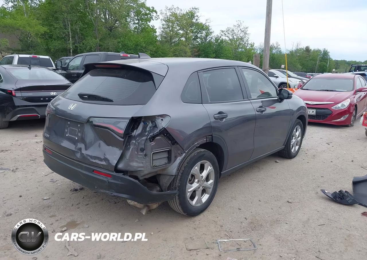 2025 Honda Hr-V 2Wd Lx VIN:3CZRZ1H33SM712577 - 4