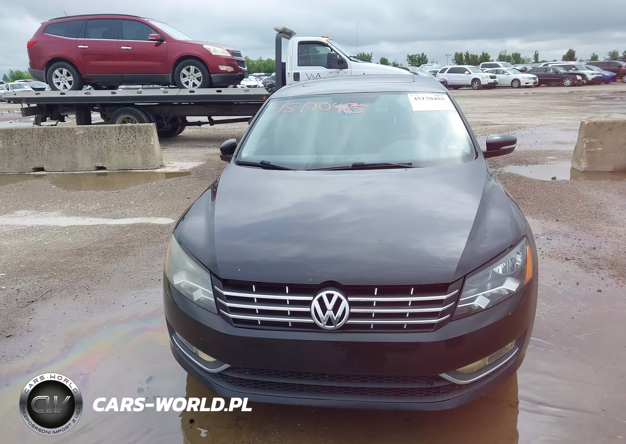 2013 Volkswagen Passat 2.0L Tdi Se VIN:1VWBN7A39DC119338 - 6