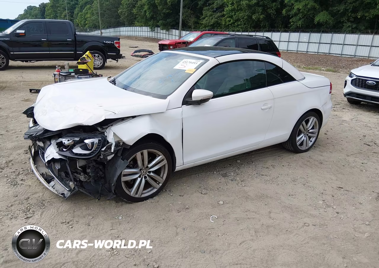 2013 Volkswagen Eos Executive VIN:WVWFW8AH2DV004023 - 2