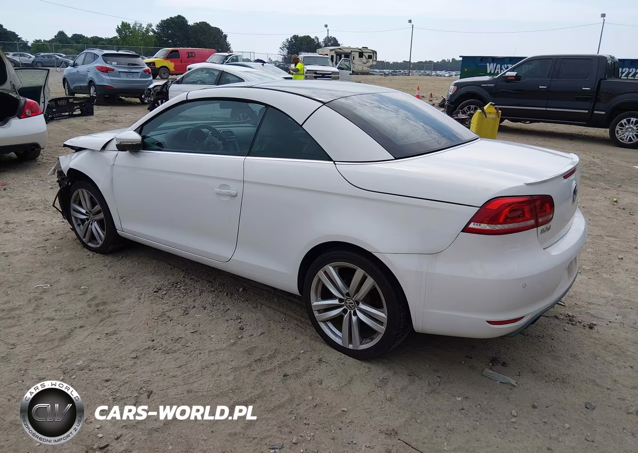 2013 Volkswagen Eos Executive VIN:WVWFW8AH2DV004023 - 3