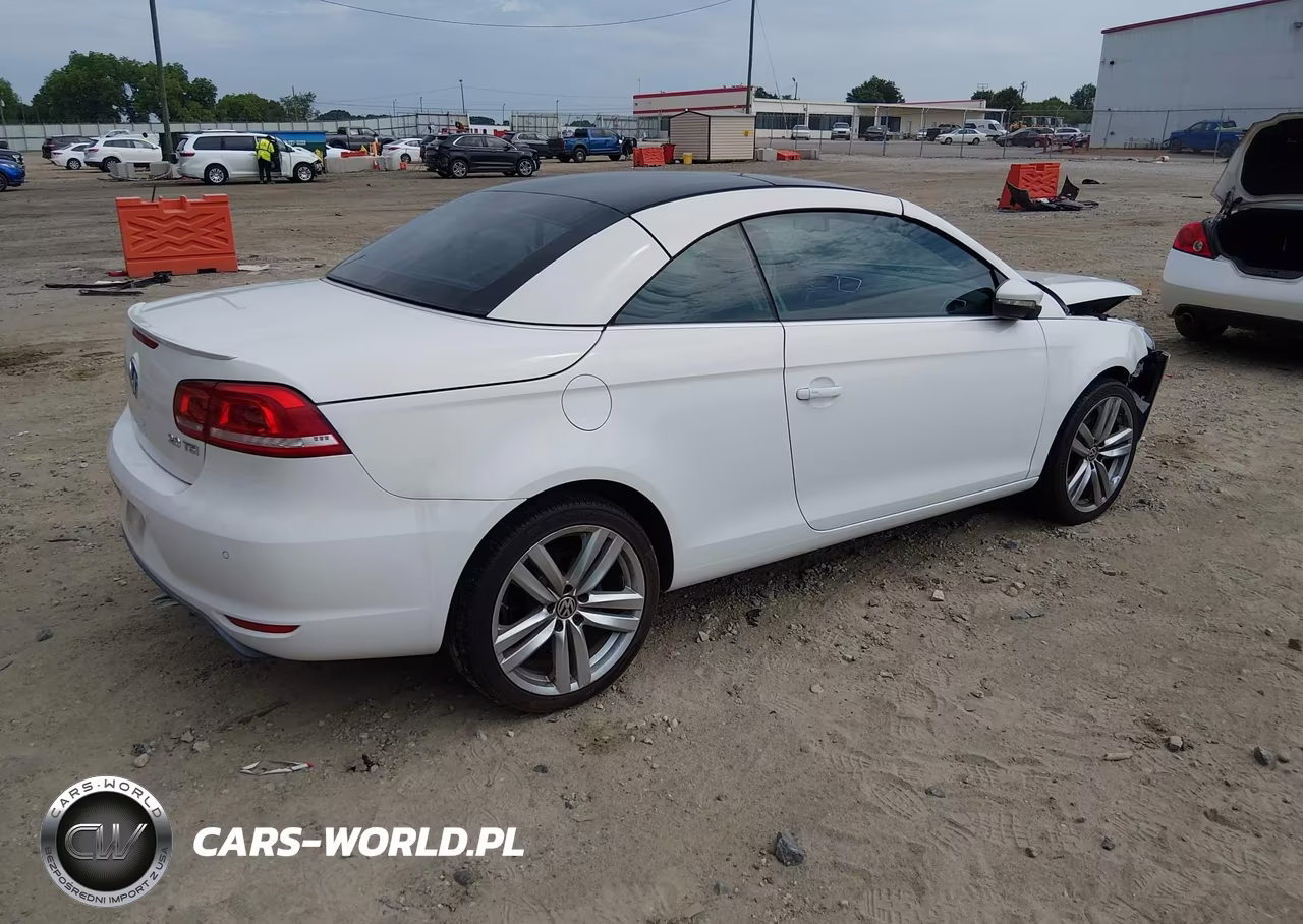 2013 Volkswagen Eos Executive VIN:WVWFW8AH2DV004023 - 4