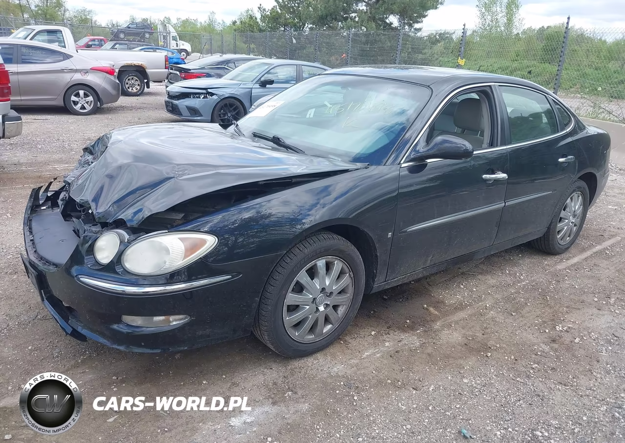 2008 Buick Lacrosse Cxl VIN:2G4WD582381182161 - 2