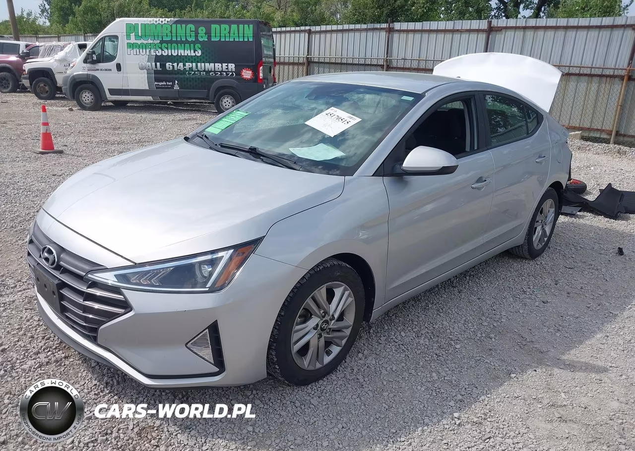 2019 Hyundai Elantra Sel VIN:KMHD84LF2KU775389 - 2