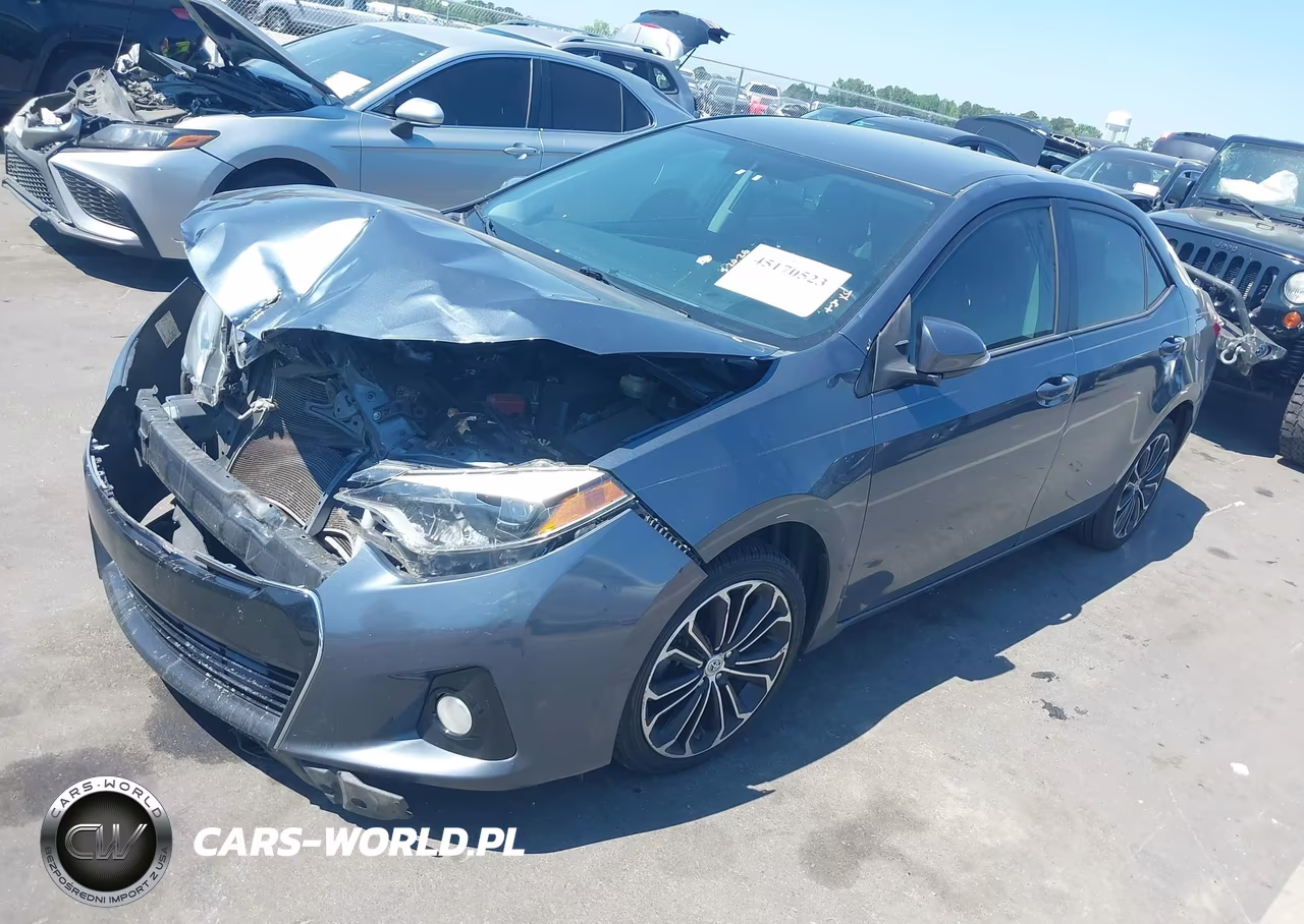 2016 Toyota Corolla S Plus VIN:2T1BURHE0GC559209 - 2