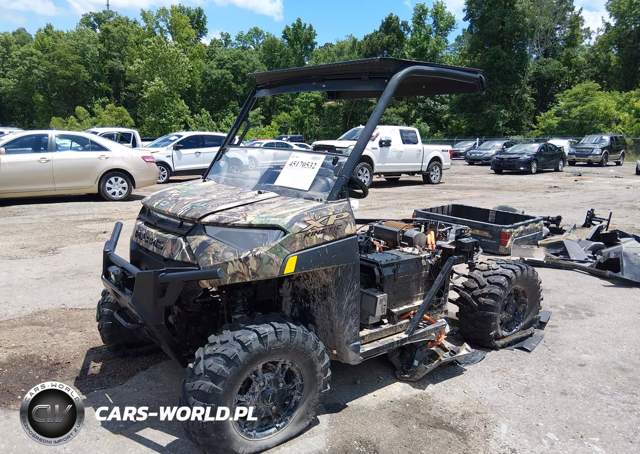 2023 Polaris Ranger Xp Kinetic Ultimate VIN:4XAE3GC43P8443816 - 2