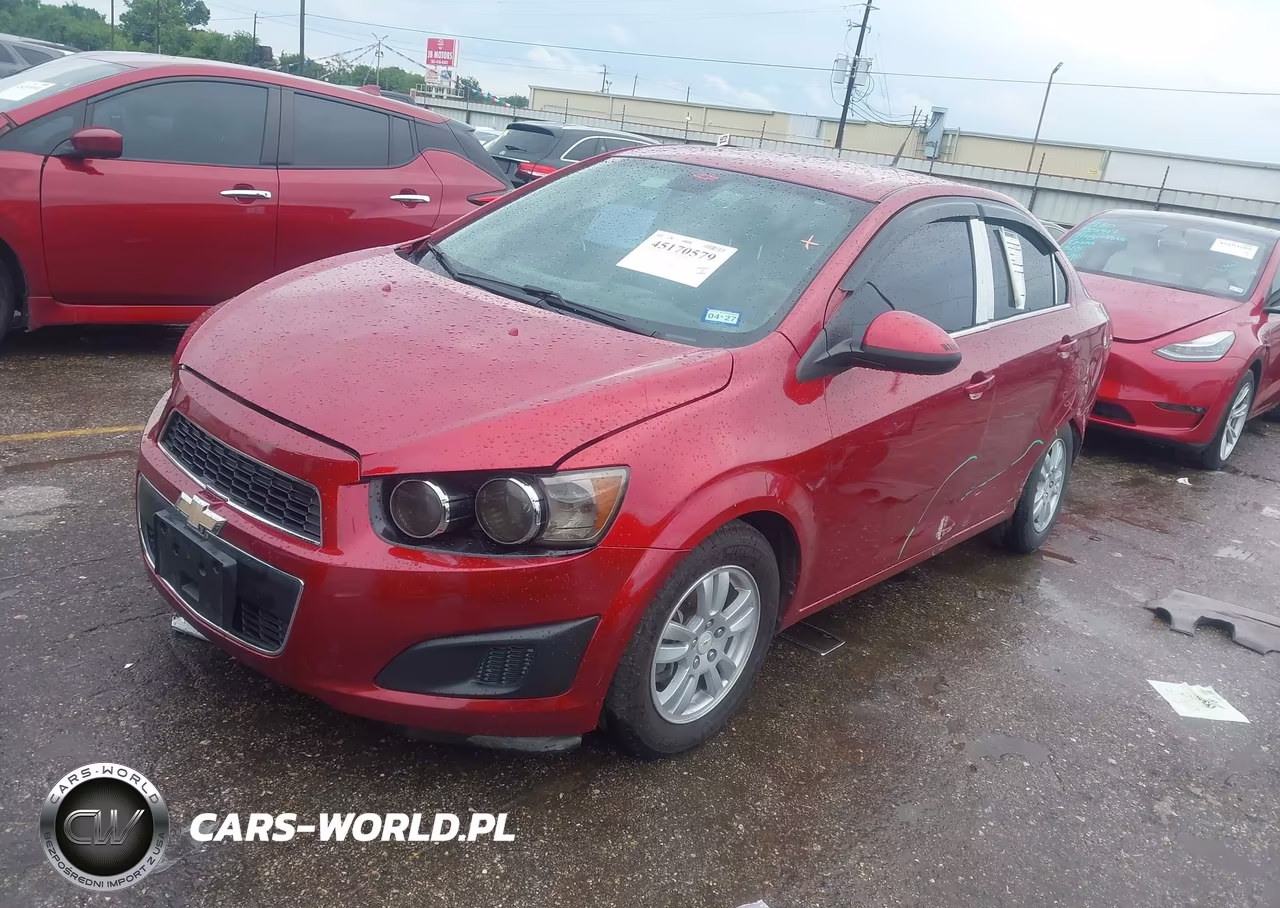 2012 Chevrolet Sonic 2Lt VIN:1G1JC5SB6C4182400 - 2