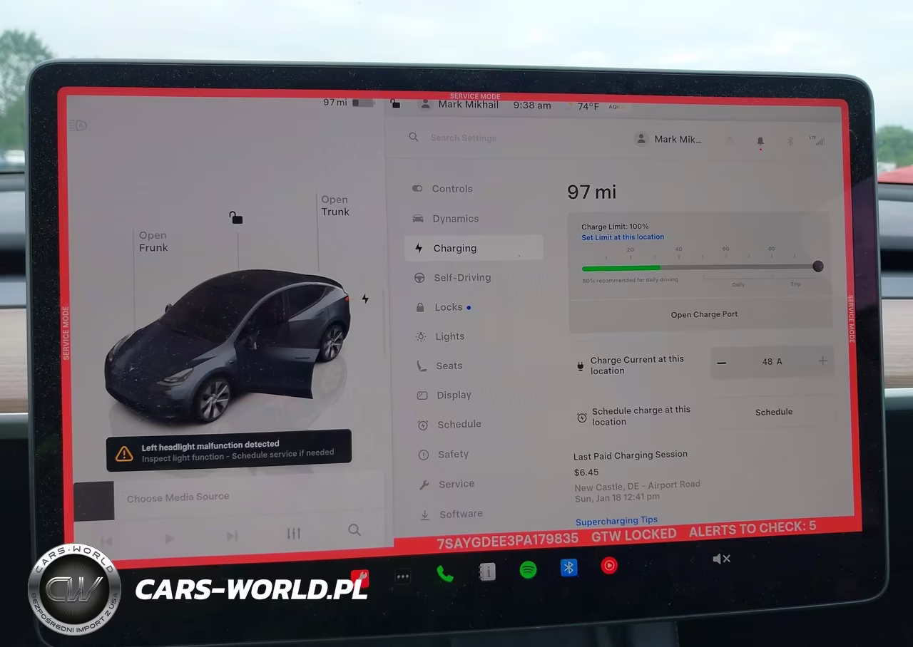 2023 Tesla Model Y Awd-Long Range Dual Motor All-Wheel Drive VIN:7SAYGDEE3PA179835 - 17