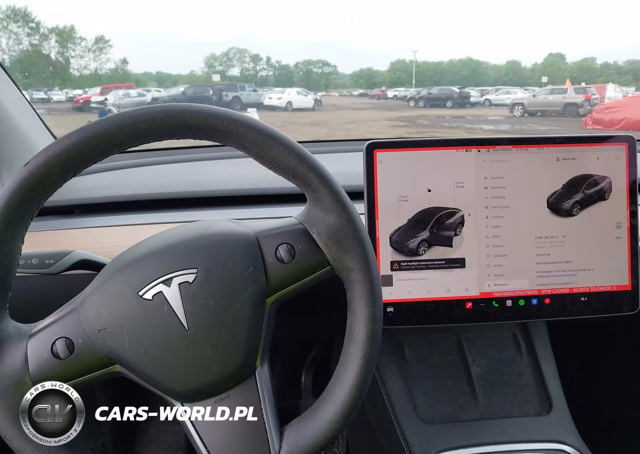 2023 Tesla Model Y Awd-Long Range Dual Motor All-Wheel Drive VIN:7SAYGDEE3PA179835 - 18
