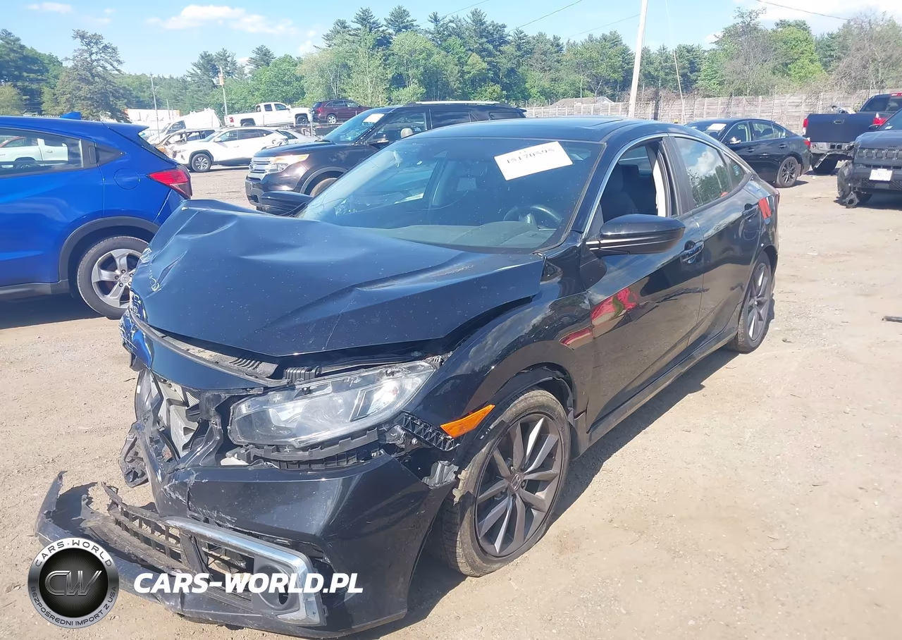 2019 Honda Civic Ex VIN:19XFC1F38KE215483 - 2
