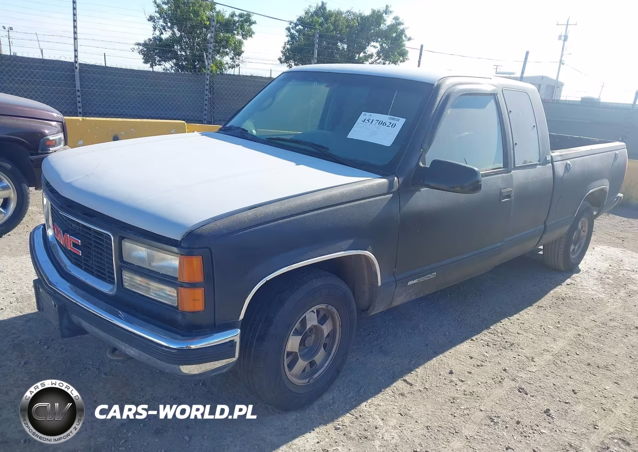 1995 GMC Sierra C1500 VIN:2GTEC19K8S1502172 - 2