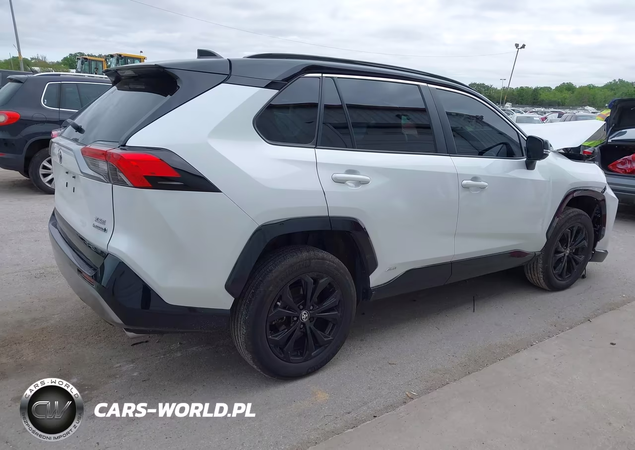2023 Toyota Rav4 Hybrid Xse VIN:4T3E6RFV1PU110119 - 4