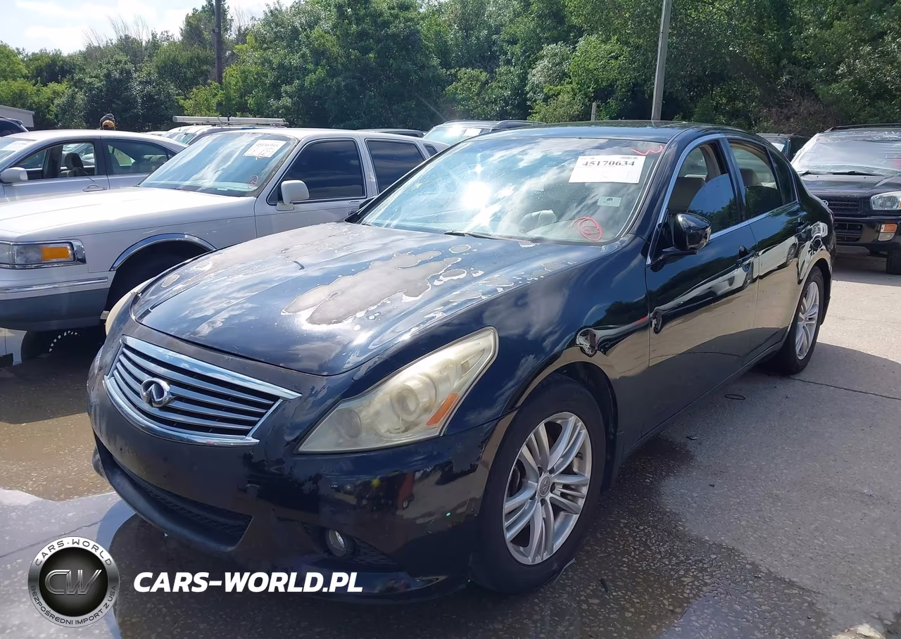 2011 Infiniti G25 Journey VIN:JN1DV6AP3BM600950 - 2
