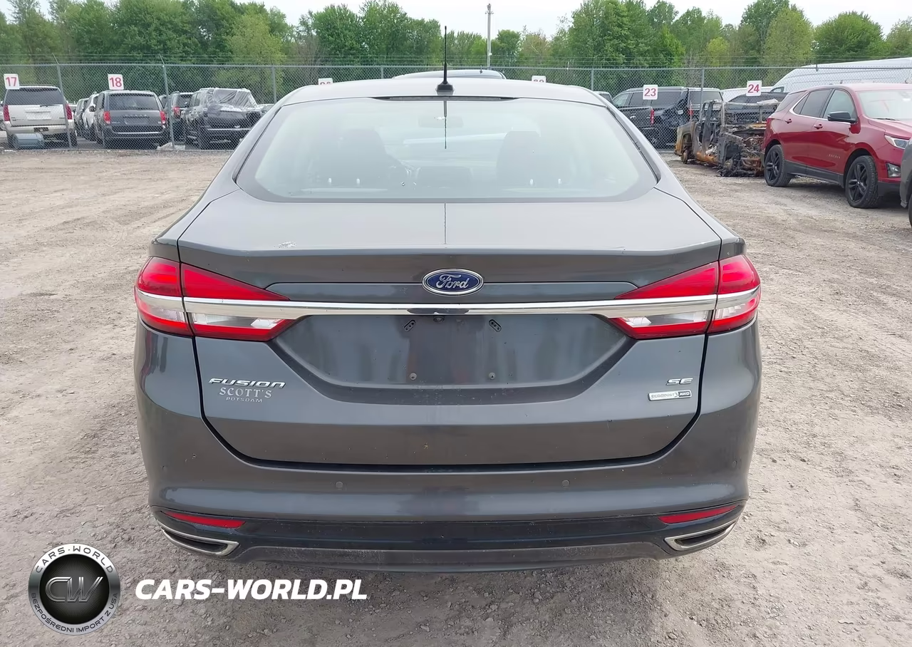 2017 Ford Fusion Se VIN:3FA6P0T99HR376200 - 16