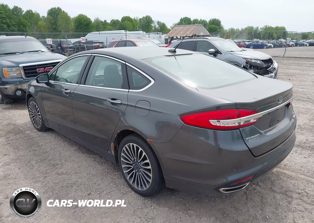 2017 Ford Fusion Se VIN:3FA6P0T99HR376200 - 3