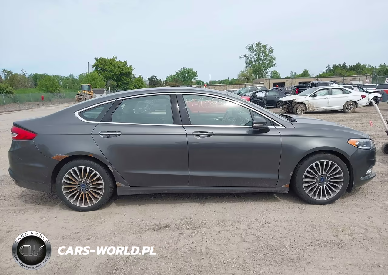 2017 Ford Fusion Se VIN:3FA6P0T99HR376200 - 6