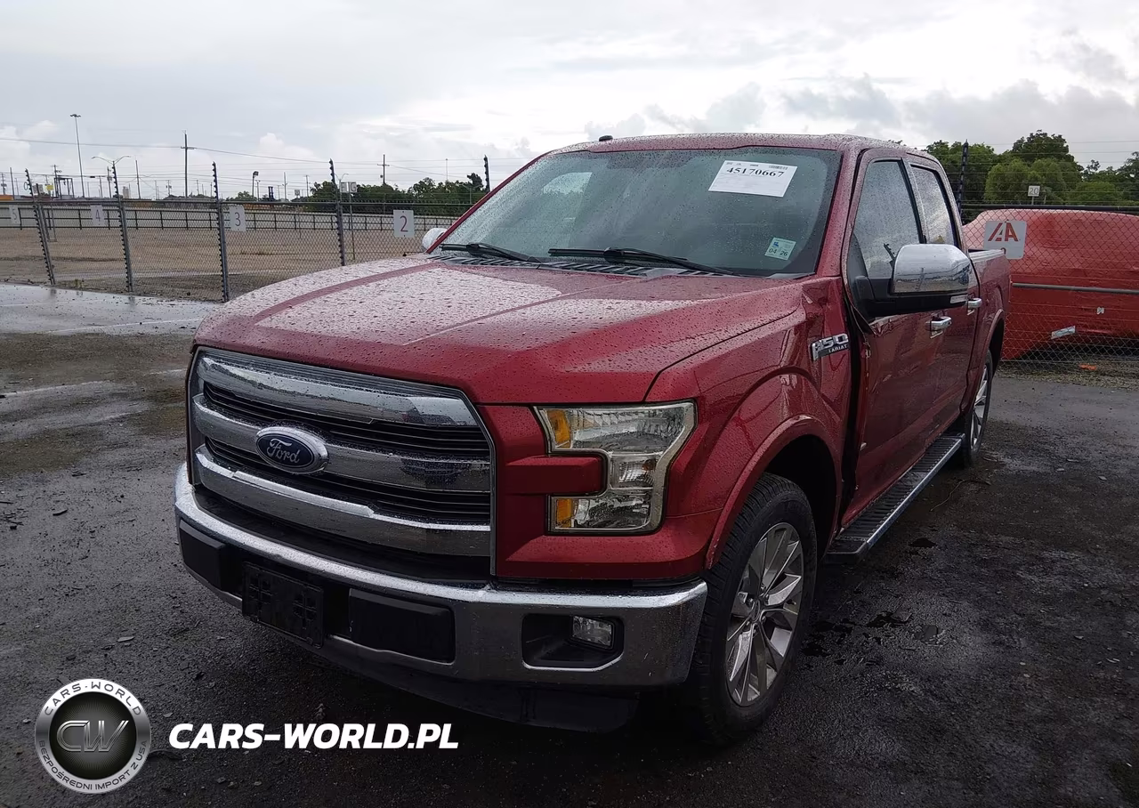 2016 Ford F-150 Lariat VIN:1FTEW1CP6GFB81454 - 2