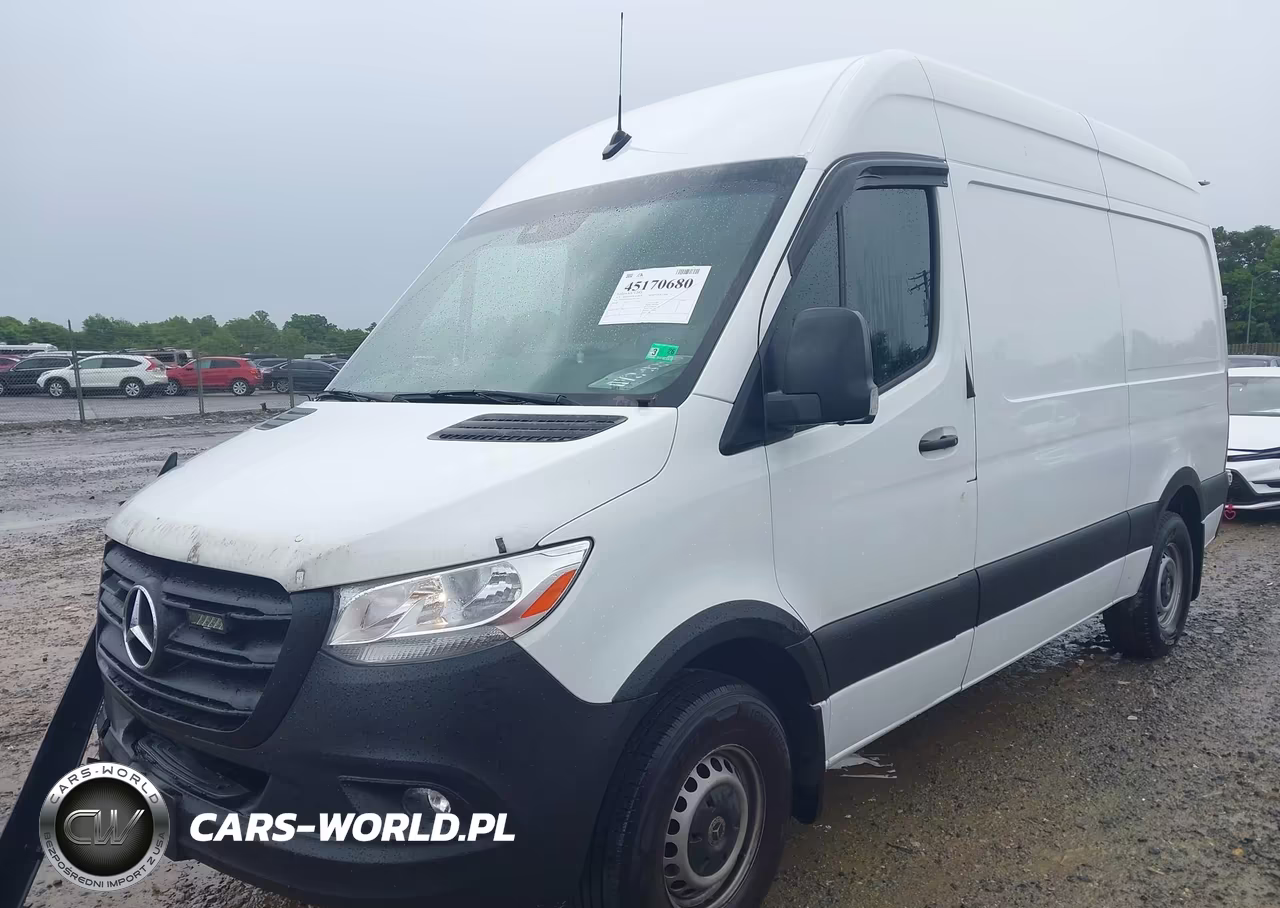 2021 Mercedes-Benz Sprinter 2500 Standard Roof I4 Diesel VIN:W1W4DBHY6MT054729 - 2