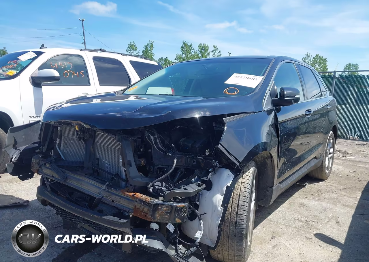2017 Ford Edge Titanium VIN:2FMPK3K99HBC03318 - 2